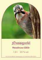 Nussgackl (25 % vol.) 1,0 l im Glaskrug