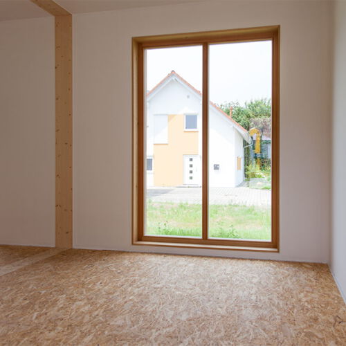Wintergartenaufbau