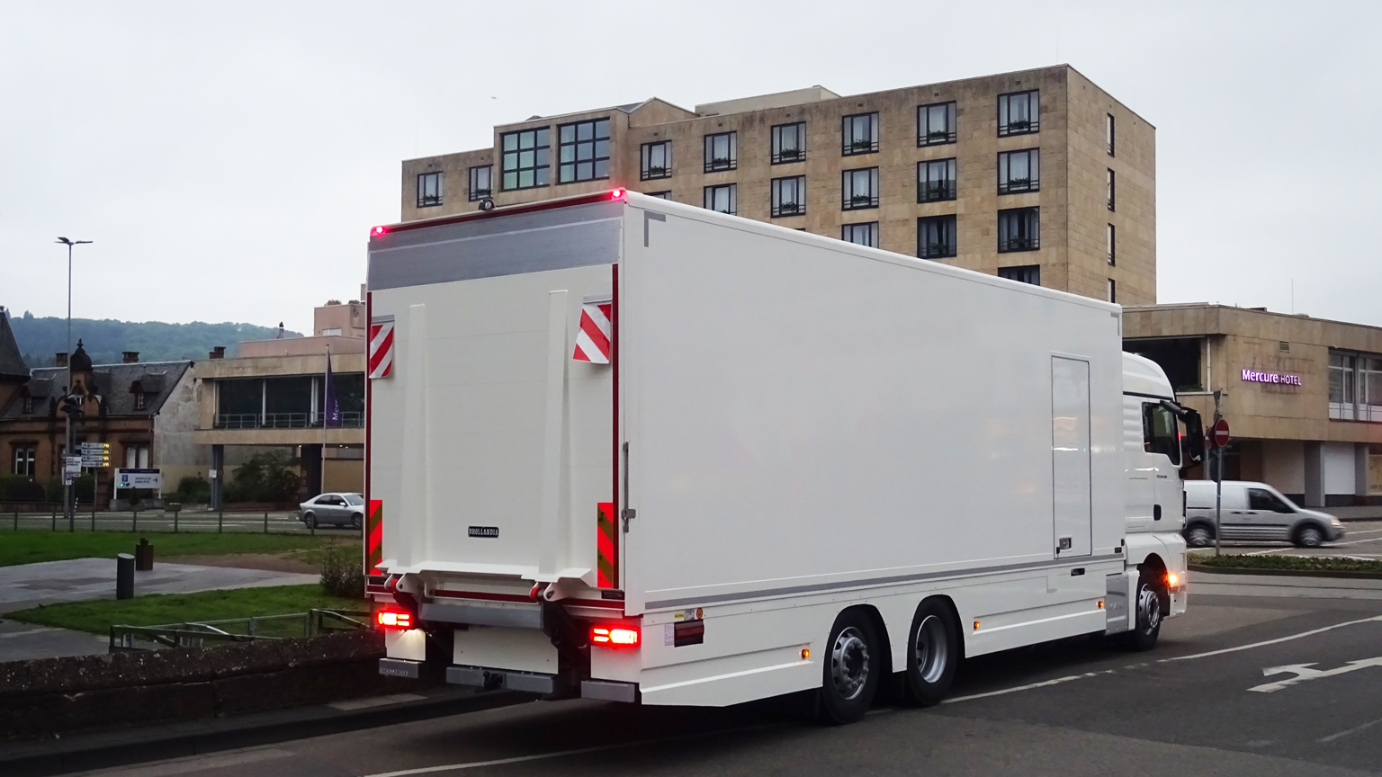 Fahrzeug mit VANTEC-Aufbau