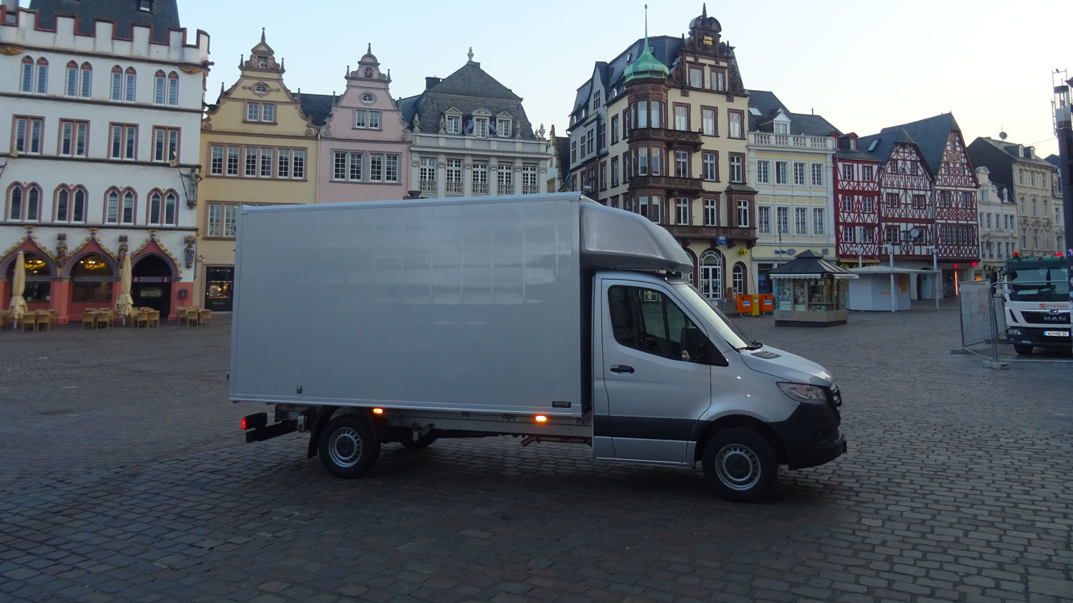 Fahrzeug mit VANTEC-Aufbau