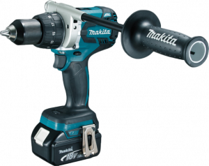 Akku-Bohrschrauber (z. B. Makita DDF481RTJ)