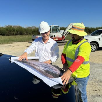 Projektbesuch am Anlagenstandort Victoria, Texas