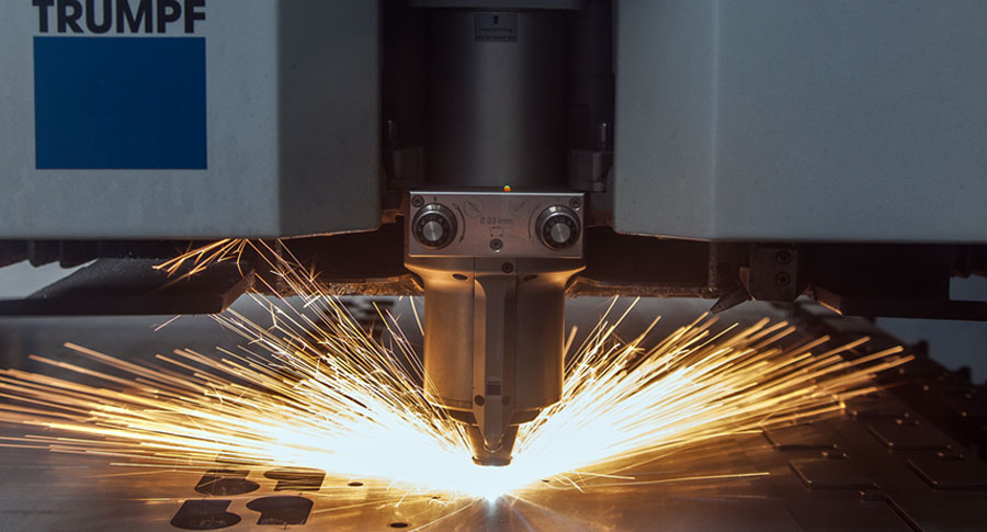 Feingeschnittenes Laserbauteil