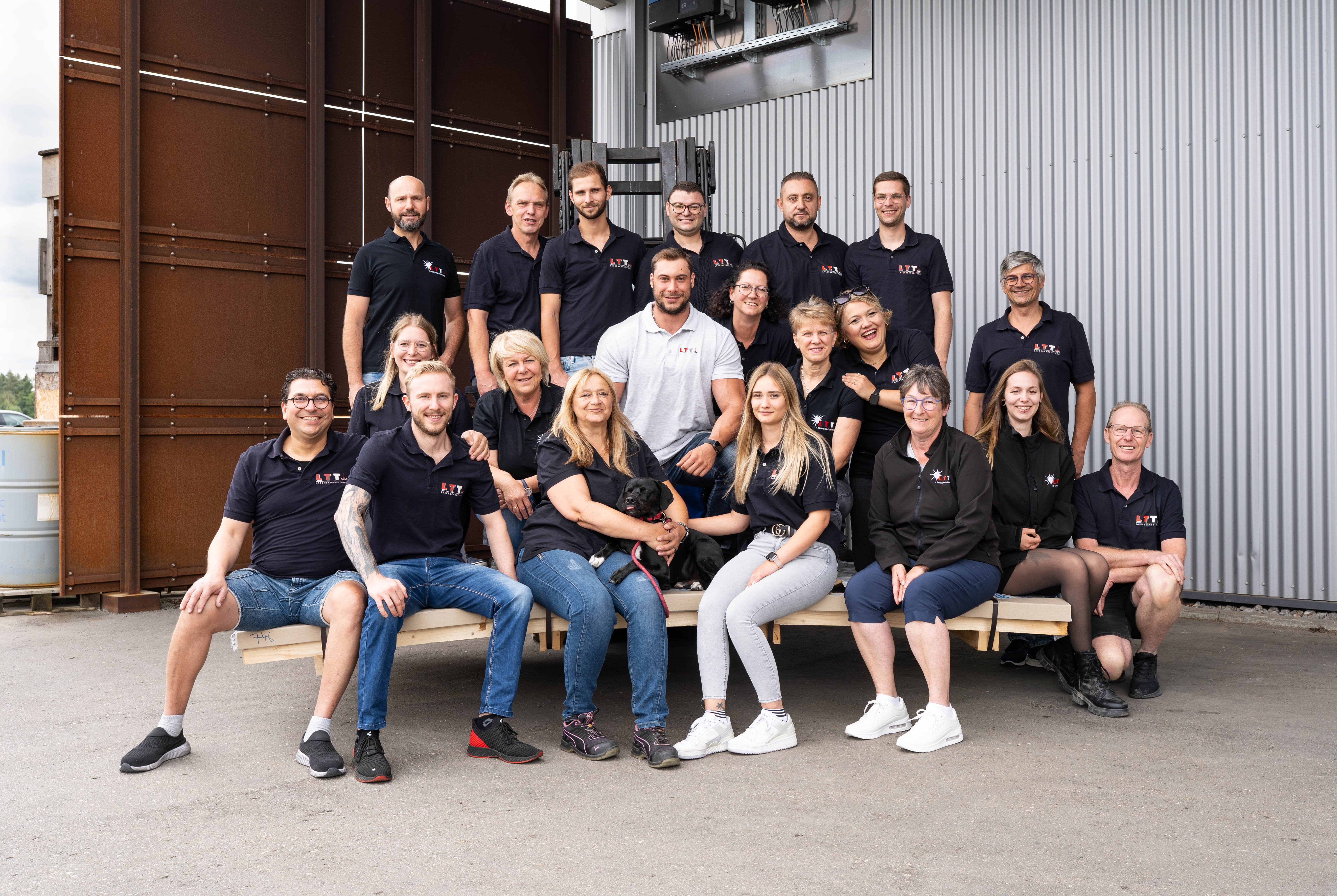 Team der LTT. Laserbearbeitung