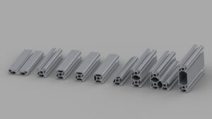 Aluminium-Profilserie