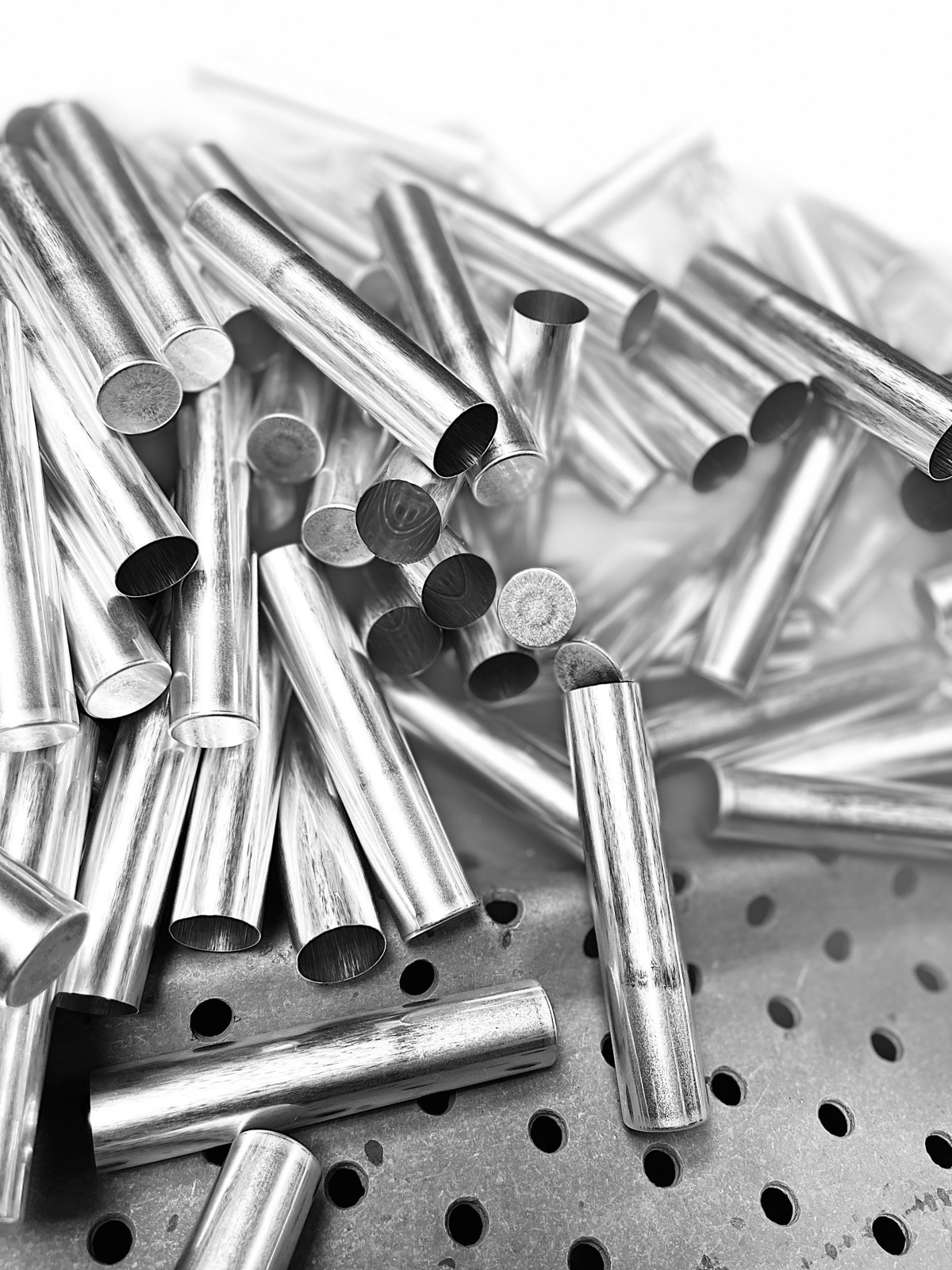 Aluminium-Rohling als Ausgangsmaterial