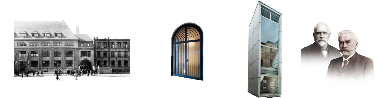 Zeitleiste der Unternehmens- und Nutzungs­geschichte