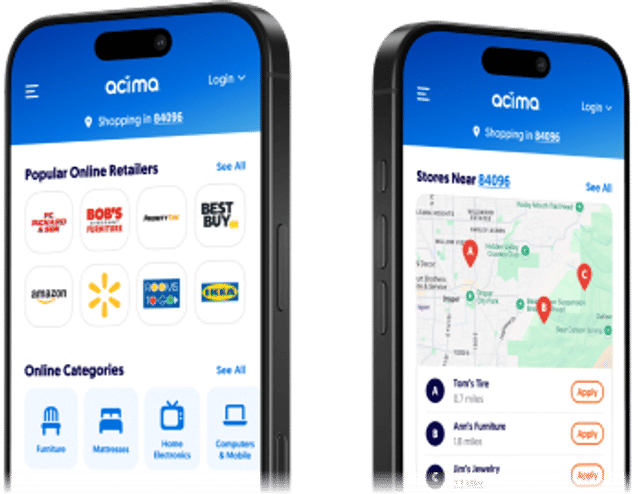 Acima Marketplace App