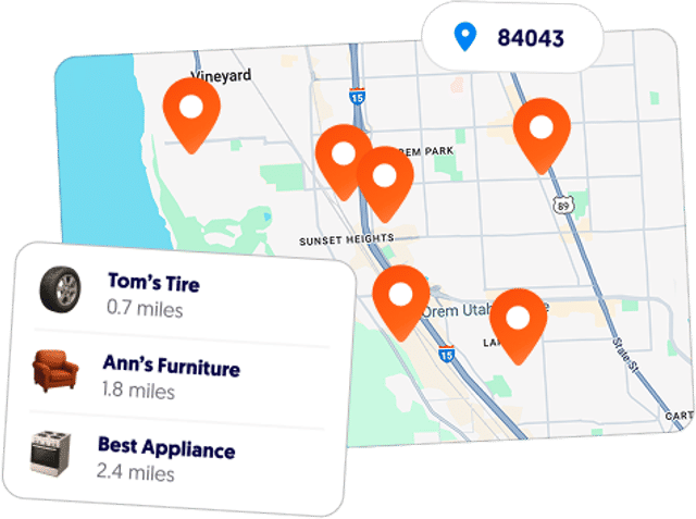 Shop nearby stores