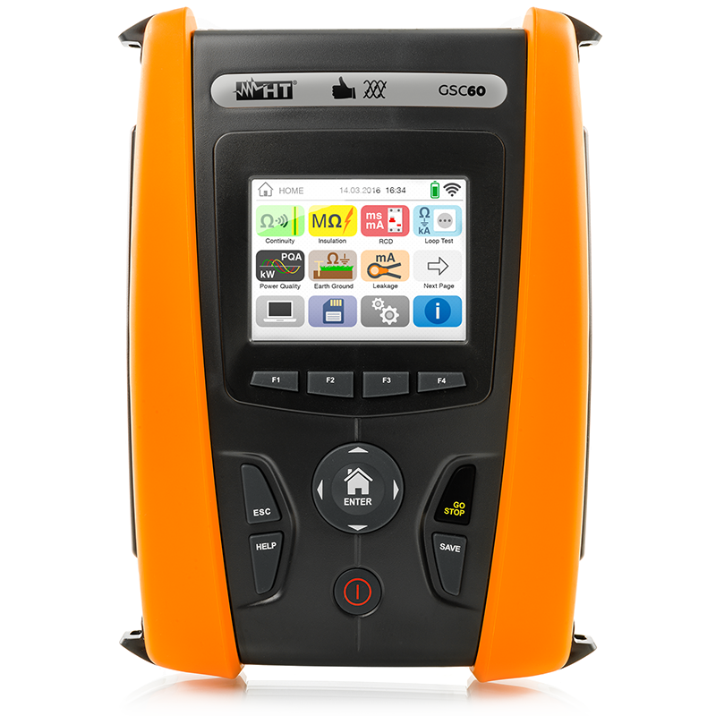 GSC60 – Installationstester mit Power-Quality-Analyse