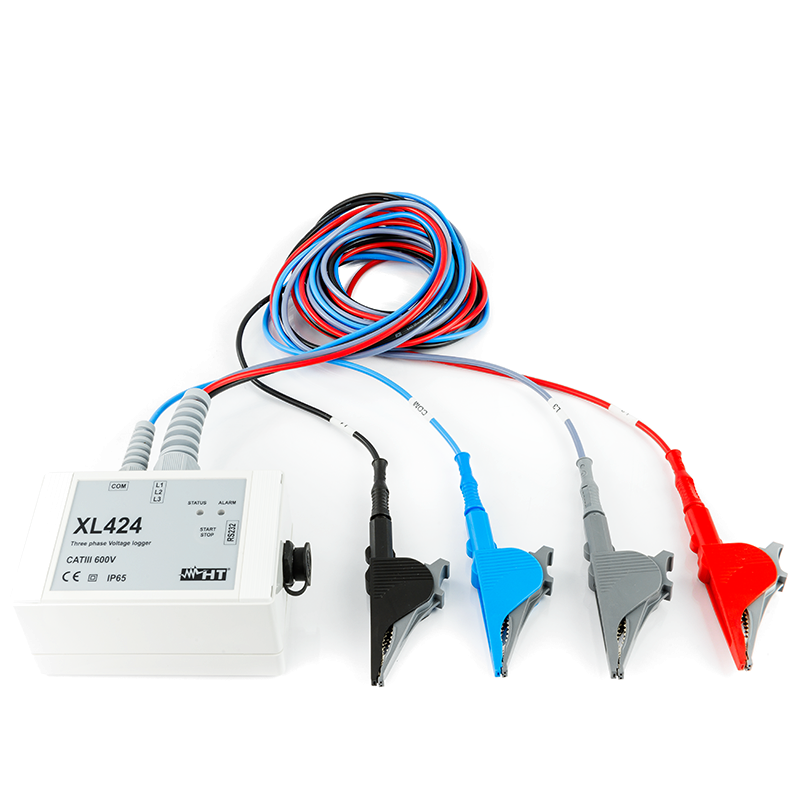 XL424 – TRMS-Drehstrom-Spannungs-Datalogger