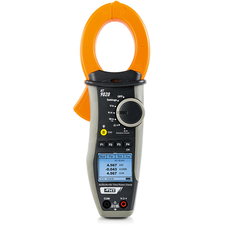 HT9020 – Stromzange mit Leistungs-/Harmonics- und Anlaufstrommessung