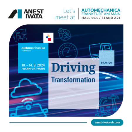 Anest Iwata auf der Automechanika 2024