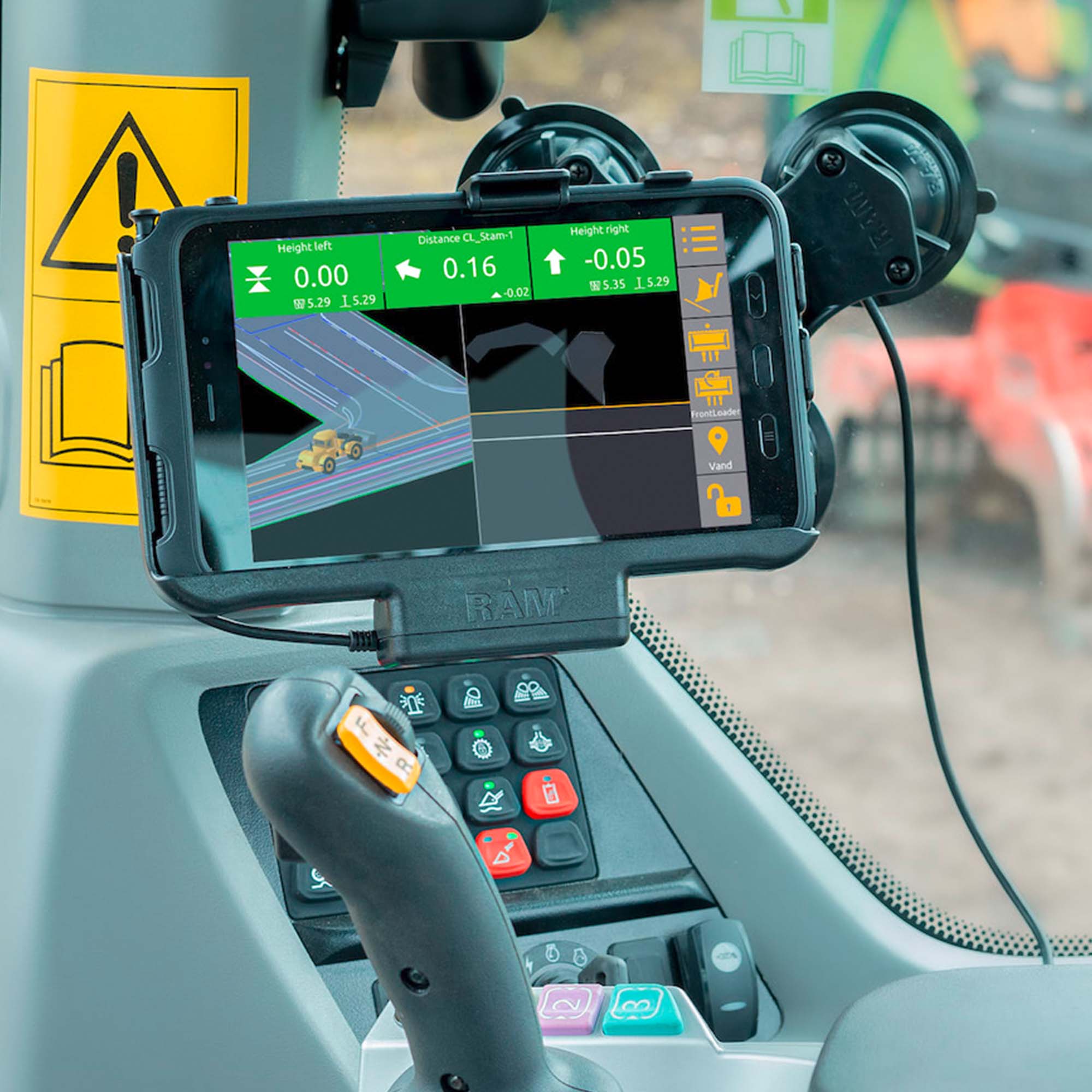 Unicontrol 3D Maschinensteuerung für Radlader