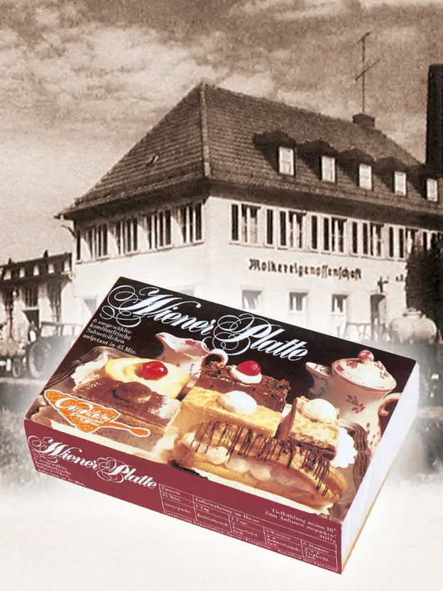 Historische Verpackung Wienerplatte