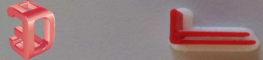 3D-gedruckte Kunststoffteile