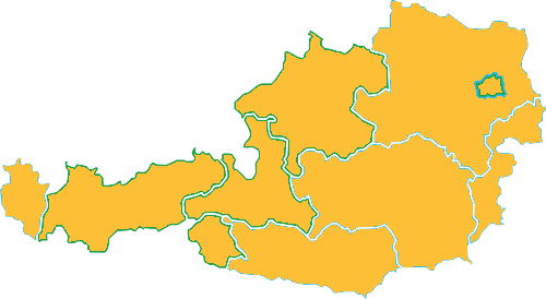 Vertriebsgebiete in Österreich