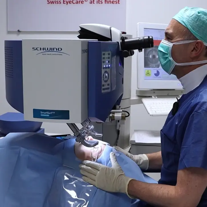 CXL unter dem Excimer-Laser