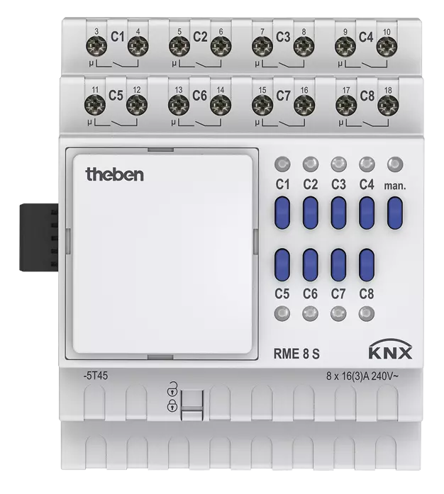 MIX2 RME 8 S KNX Schaltaktor