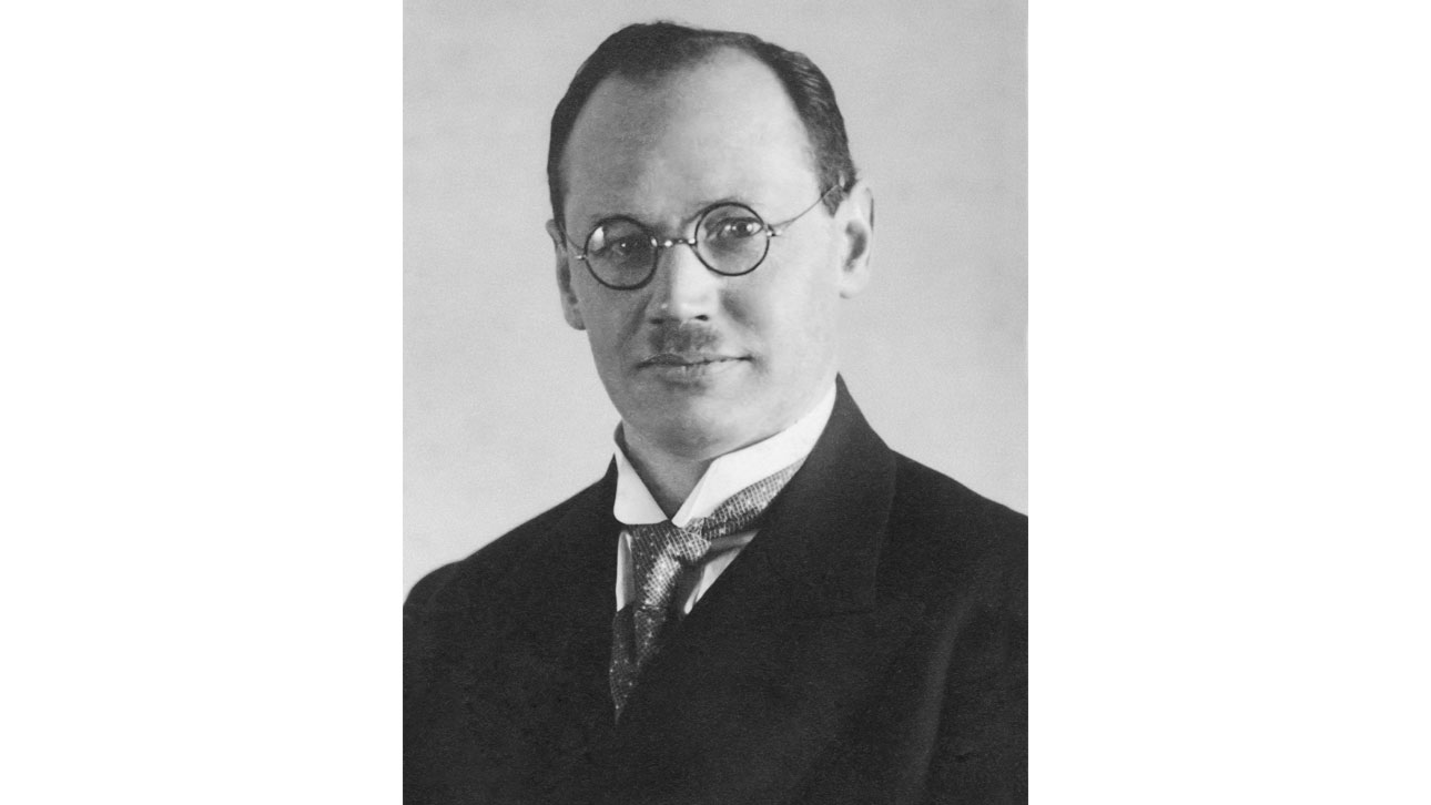 Firmengründer Paul Schwenk, 1927
