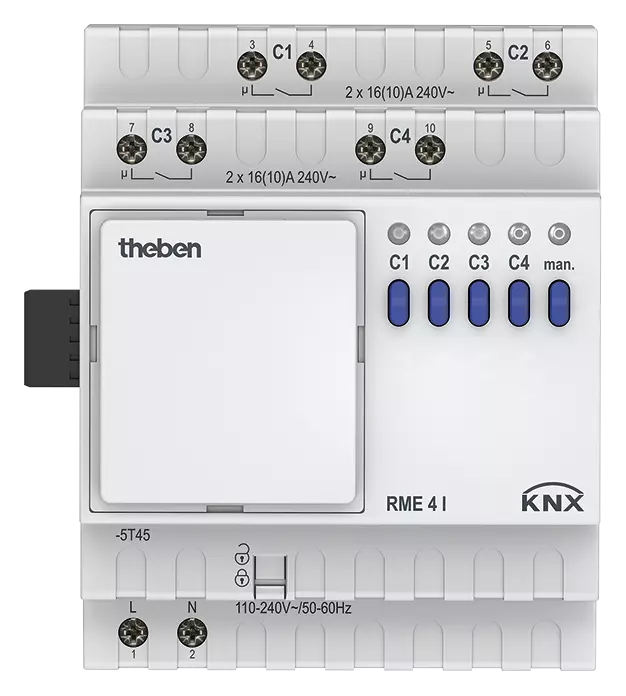 MIX2 RME 4 I KNX Schaltaktor mit Strommessung