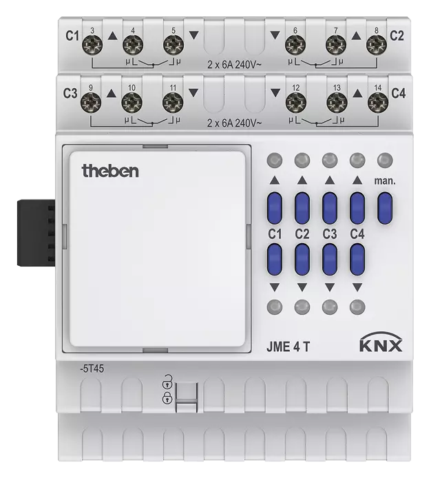 MIX2 JME 4 T KNX Jalousieaktor