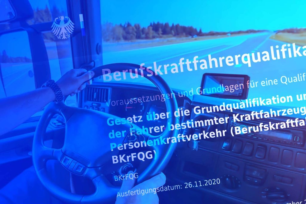 Weiterbildung für Berufskraftfahrer nach BKrFQG