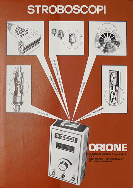 Firmengeschichte: MOVISTROB-Plakat