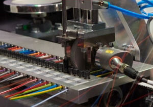 Automated control cabinet construction