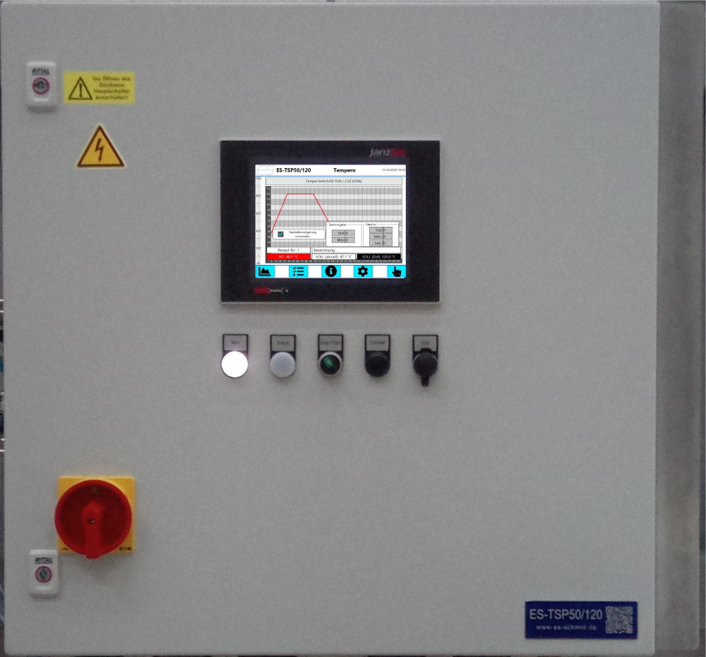 ES-TSP50/120 Tempersteuerung