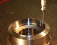 Gefrästes Bauteil