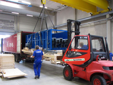 Containerstauung mit SOLAS-VGM-Verwiegung