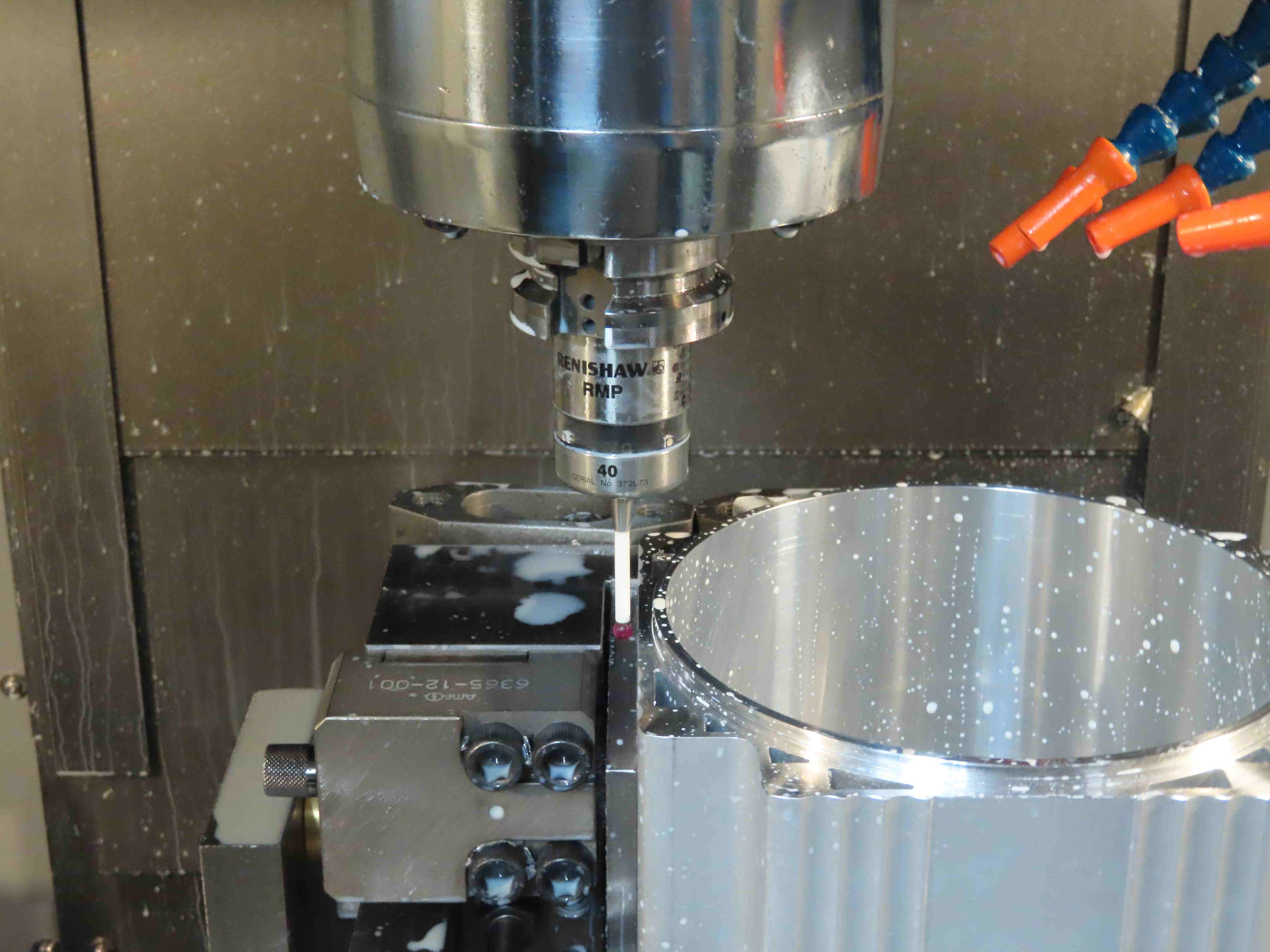 Werkstückmessung mit Renishaw-Messtaster