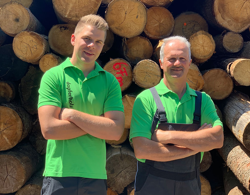 Team: Werner und Patrick Dopfer