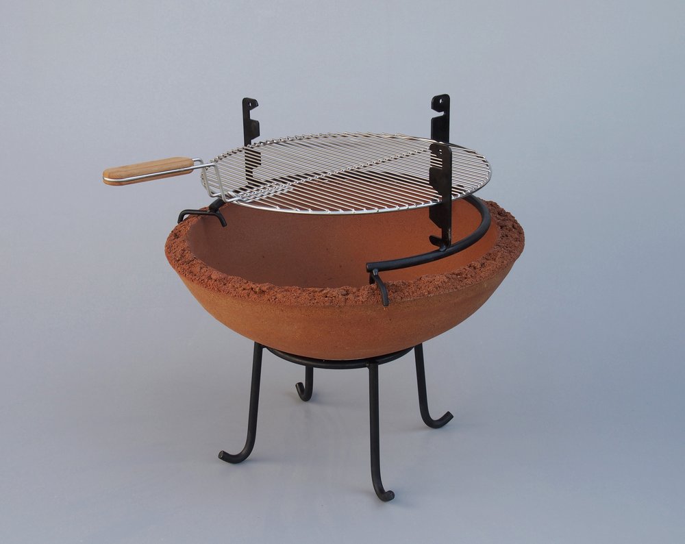 Feuerschale mit Grillaufsatz