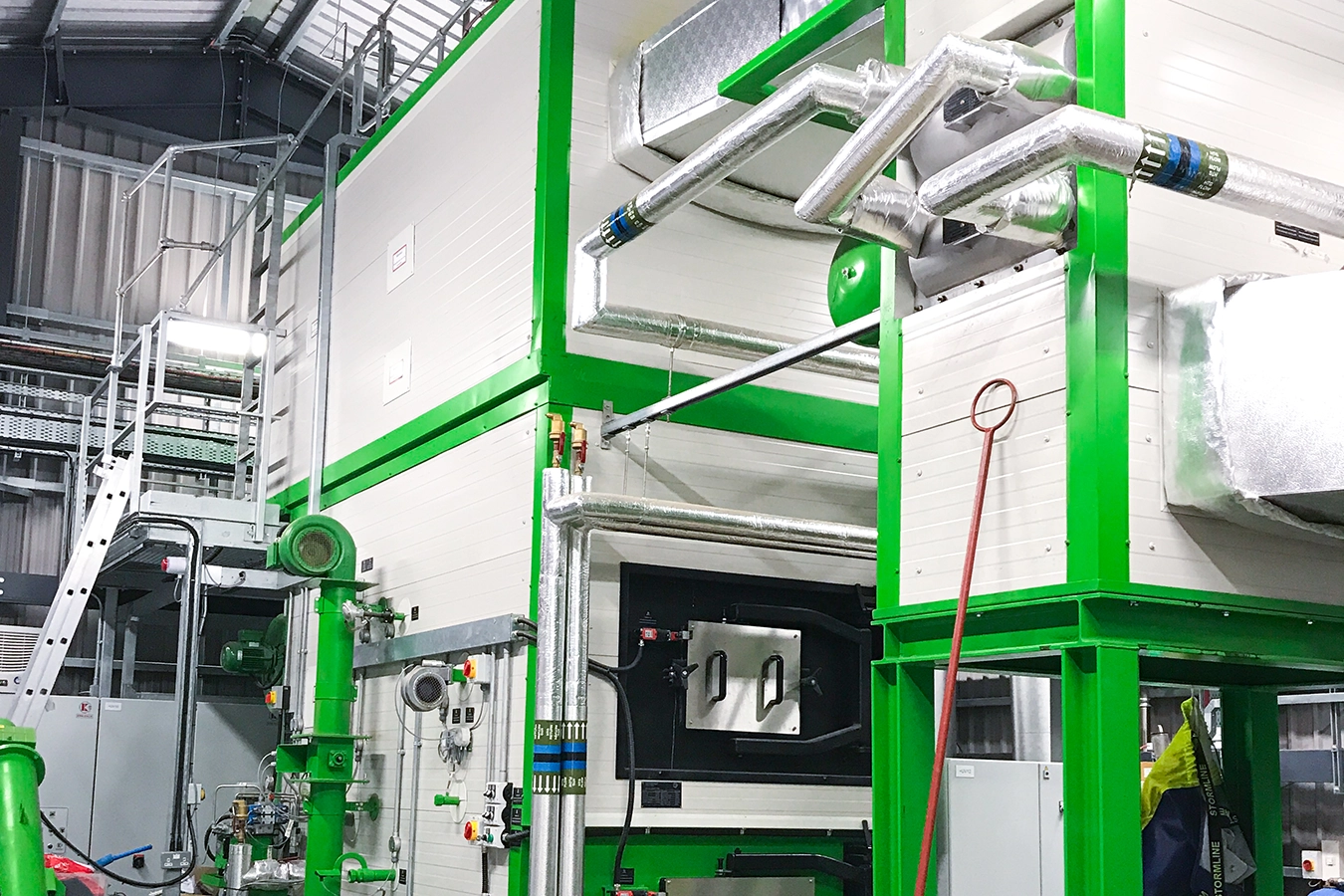 Anlage Drimnin (Schottland), 850 kW Sattdampf