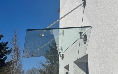 Glass canopy