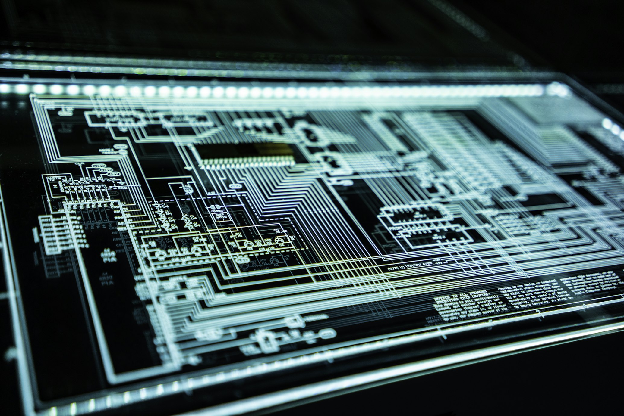 Software-Interface der digitalen Lösungen