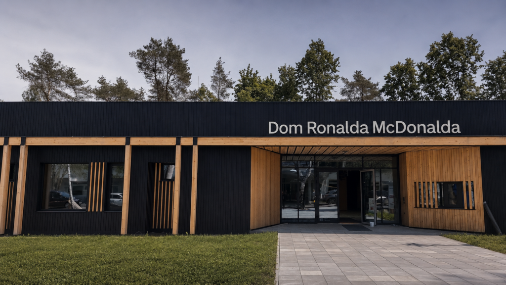 Building made of KLH®-CLT (Ronald McDonald House)