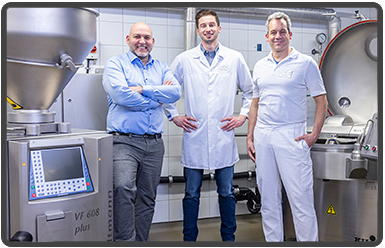 Pilotanlage für pflanzliche Fleisch- und Fischalternativen