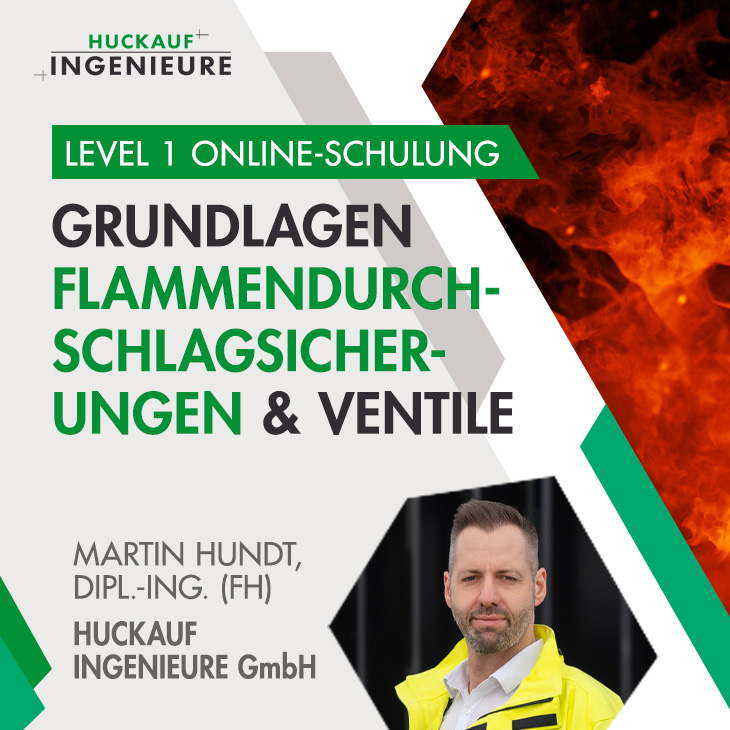 Flammendurchschlagsicherung und Ventile