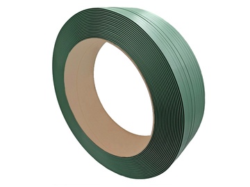 PET-Umreifungsband 15,5 × 0,70 mm, grün geprägt