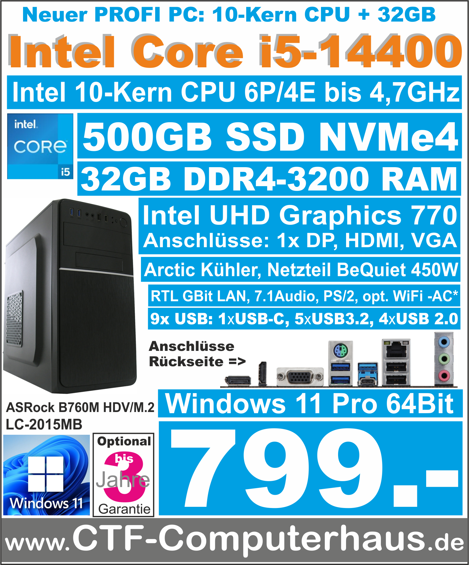Business-PC (Intel Core i5)