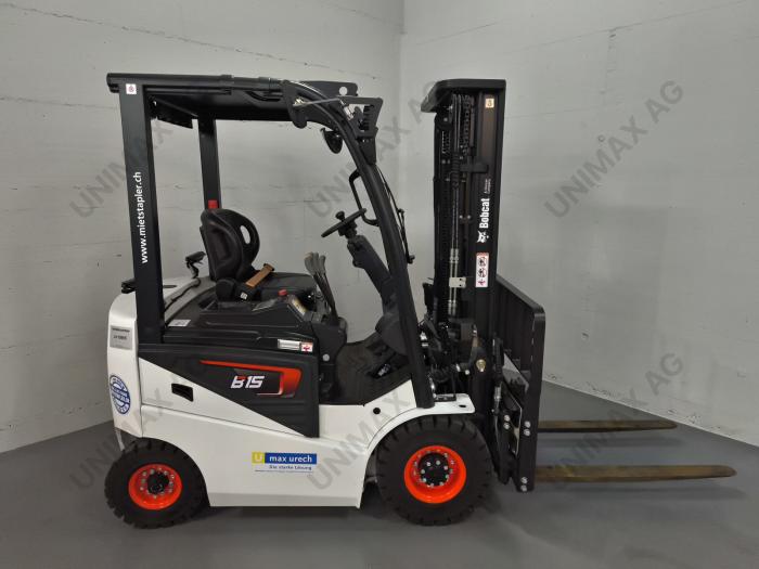 Bobcat B15NS Elektrostapler, 1'500 kg Tragfähigkeit