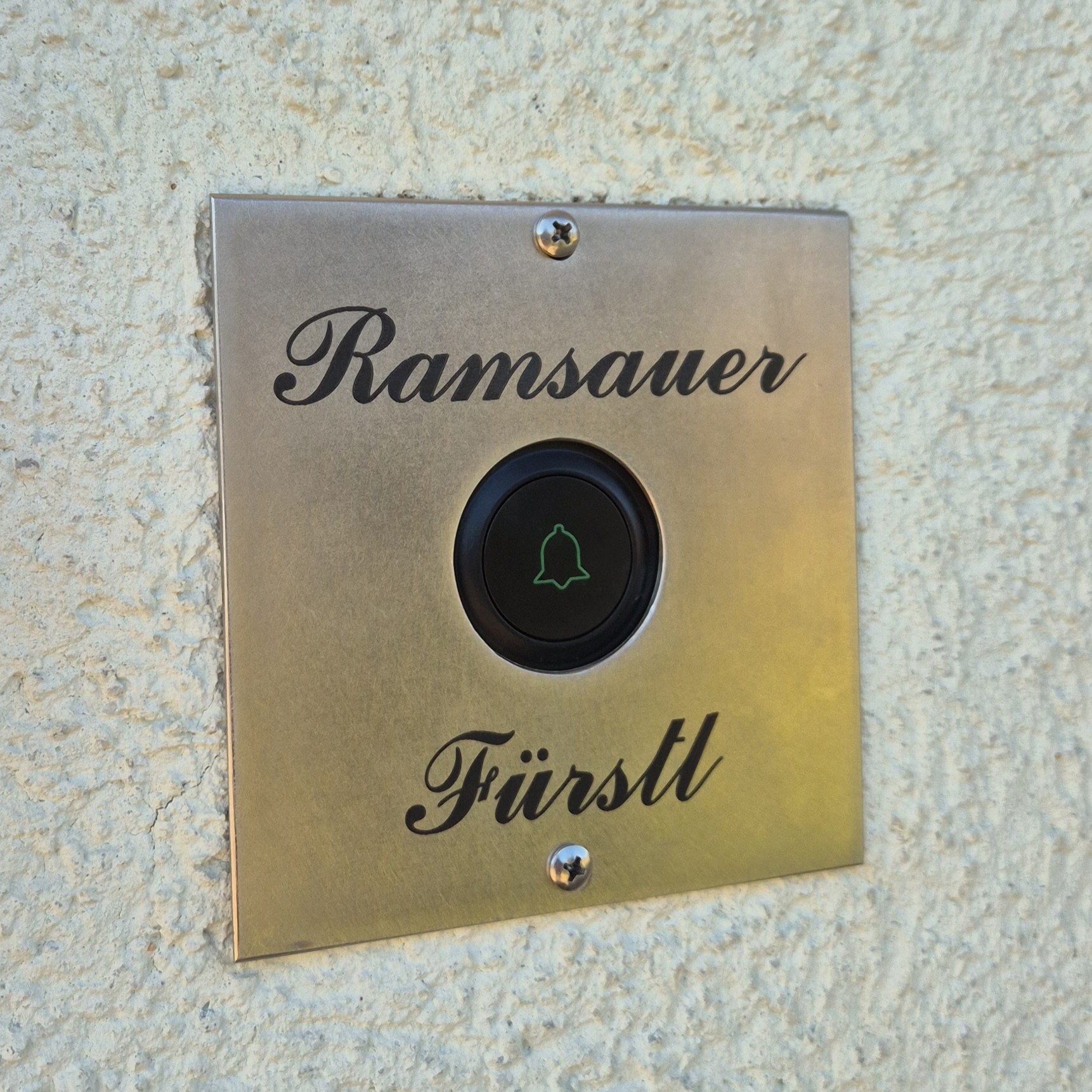Klingelschild