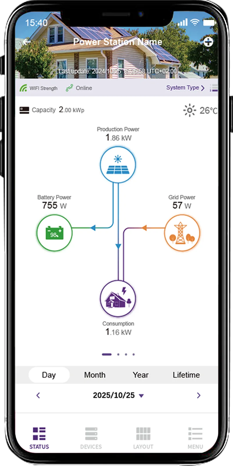VIP Cloud App auf dem Smartphone