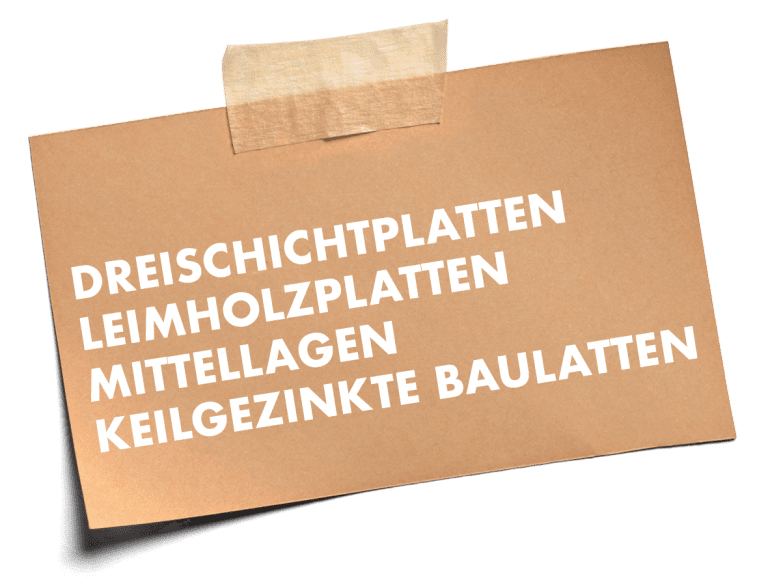 Dreischichtplatte
