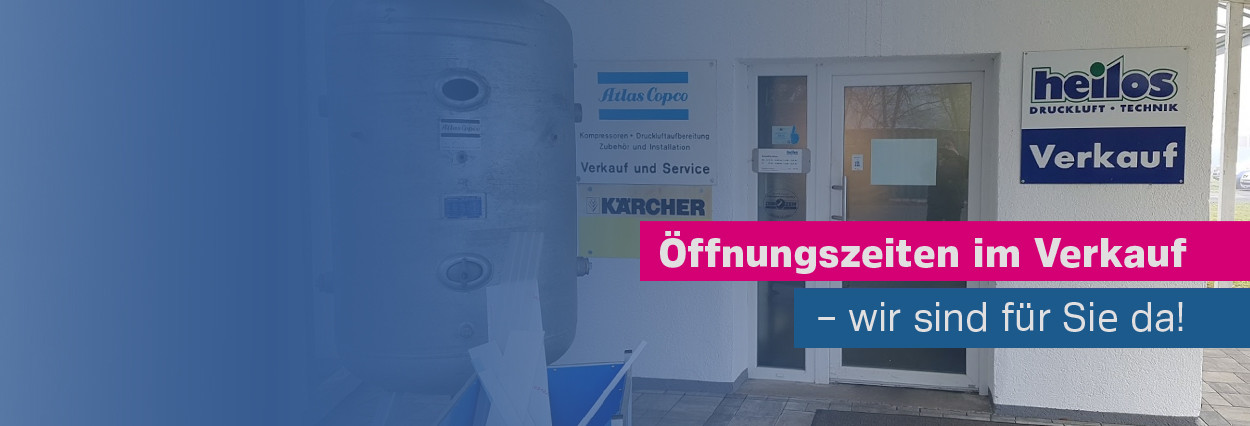 Verkaufstheke am Standort Aschaffenburg