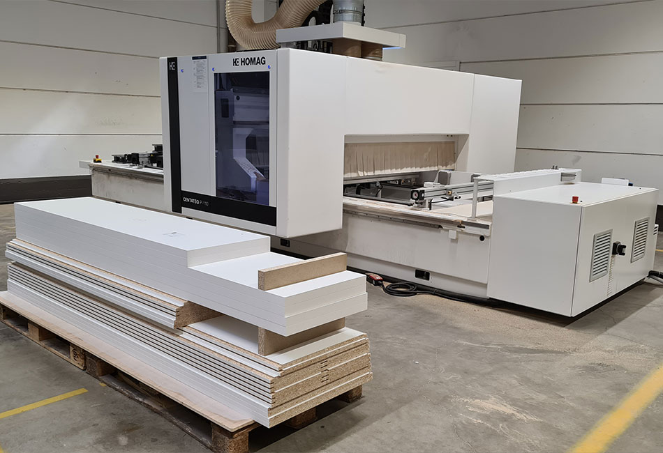 Fräsmaschine (Homag) in der Werkstatt