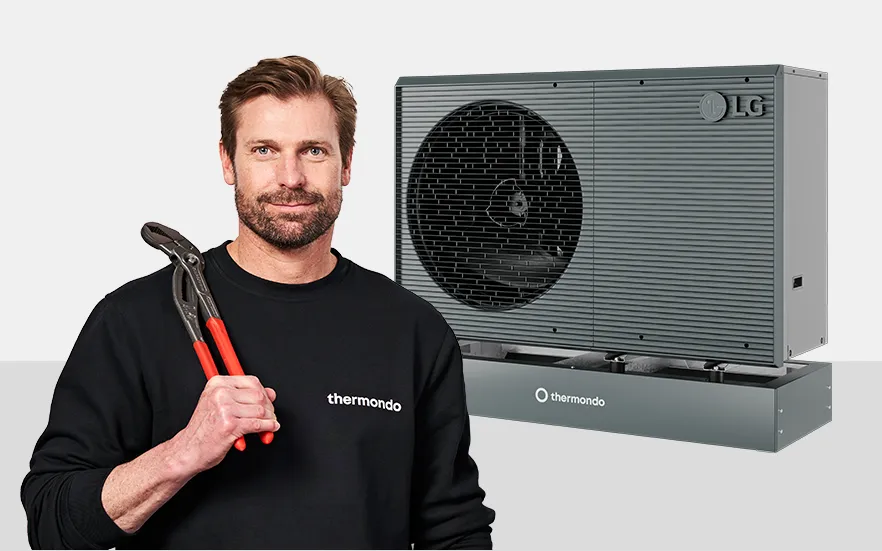 Wartung einer LG Wärmepumpe